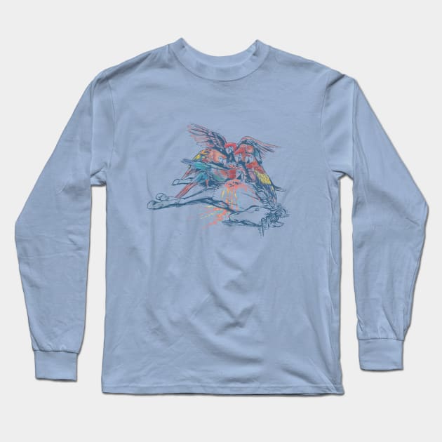 Vultures Long Sleeve T-Shirt by Tolagunestro